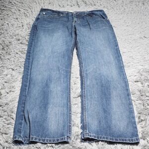 Levis 505 Jeans Women 16 REG 16R Regular Fit Blue Denim Cotton Straight Leg